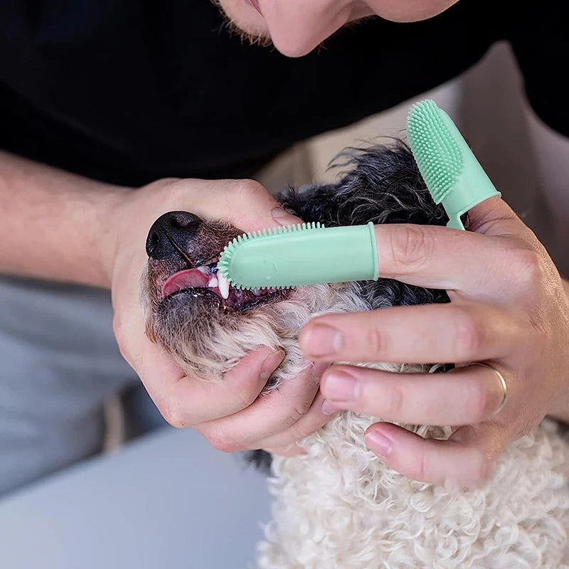 Pooch Double Finger Toothbrush